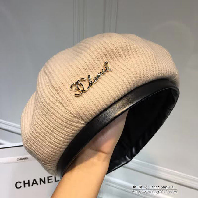 CHANEL香奈兒 百搭跑量款 針織南瓜帽八角帽 LLWJ6461